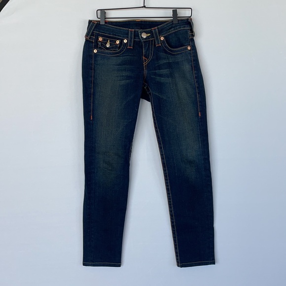 Like New True Religion Jeans Stretch 28 W - Picture 3 of 16